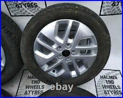 17renault Trafic Vauxhall Vivaro Mk3 Genuine Alloy Wheels With Tyres