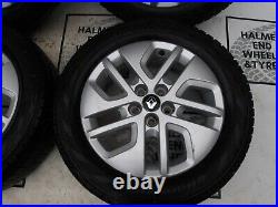 17renault Trafic Vauxhall Vivaro Mk3 Genuine Alloy Wheels With Winter Tyres