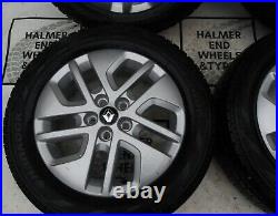 17renault Trafic Vauxhall Vivaro Mk3 Genuine Alloy Wheels With Winter Tyres