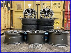 19 Aluwerks Xt2 Alloy Wheels 5x114.3 Vauxhall Vivaro Renault Trafic Load Rated