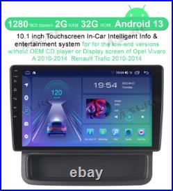 2+32G Android13 Car Radio Sat Nav For Renault Trafic Vauxhall Vivaro A 2010-2014 2+32G Android13 Car Radio Sat Nav For Renault Trafic Vauxhall Vivaro A 2010-2014