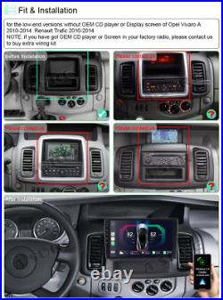 2+32G Android13 Car Radio Sat Nav For Renault Trafic Vauxhall Vivaro A 2010-2014 2+32G Android13 Car Radio Sat Nav For Renault Trafic Vauxhall Vivaro A 2010-2014