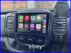 2+32G Android14 CarPlay Stereo Sat Nav For Vauxhall Vivaro B Renault Traffic MK3