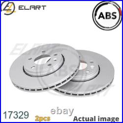 2X BRAKE DISC FOR RENAULT TRAFIC/II/Bus/Van/Platform/Chassis/Rodeo OPEL 4cyl