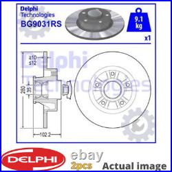 2X BRAKE DISC FOR RENAULT TRAFIC/II/Bus/Van/Platform/Chassis/Rodeo OPEL 4cyl