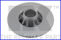 2x Brake Discs Pair Solid fits VAUXHALL VIVARO X83 2.5D Rear 03 to 14 280mm Set