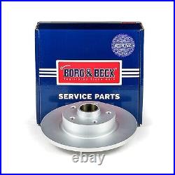 2x REAR BRAKE DISCS for FIAT NISSAN OPEL RENAULT VAUXHALL