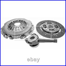 3 Piece Clutch Kit For Vauxhall Vivaro 1.9 DTi Borg & Beck + 2 Year Warranty