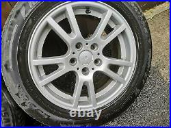 4 Renault Trafic Vauxhall Vivaro Nissan Primastar 17 Alloy Wheels + New Tyres