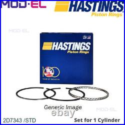 4x Piston Ring Kit For Renault M9r740/760/780/700/724/800/802/809/816/830 2.0l