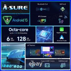 6+128G Android 15 Car Stereo Radio GPS For Vauxhall Vivaro B Renault Traffic MK3