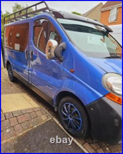 ABS PLASTIC BLACK SUN VISOR WIND DEFLECTOR FITS for RENAULT TRAFIC 2001-2021