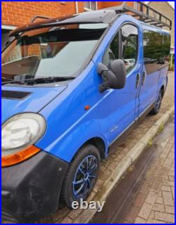 ABS PLASTIC BLACK SUN VISOR WIND DEFLECTOR FITS for RENAULT TRAFIC 2001-2021