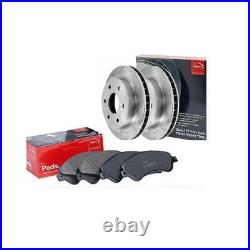 APEC Front Brake Disc and Pad Set for Vauxhall Vivaro DI 1.9 Aug 2001-Aug 2006