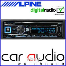 Alpine CDE-196DAB DAB Radio Bluetooth CD MP3 USB AUX Android iPhone Car Stereo