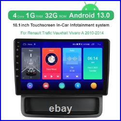 Android 13 Car Radio GPS Sat Nav For Renault Trafic Vauxhall Vivaro A 2010-2014 Android 13 Car Radio GPS Sat Nav For Renault Trafic Vauxhall Vivaro A 2010-2014