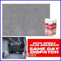 Camper Van Lining Carpet 4 Way Stretch For Vauxhall Vivaro Renault Trafic Camper Van Lining Carpet 4 Way Stretch For Vauxhall Vivaro Renault Trafic
