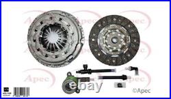 Clutch Kit 3 Piece for Vauxhall Vivaro CDTi 1.6 August 2015 to August 2019 Apec