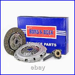 Clutch Kit 3pc (Cover+Plate+CSC) HKT1355 Borg & Beck 4401834 4409897 4413148 New