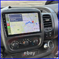 DAB+ 4+64GB CarPlay Android Radio Stereo For Vauxhall Vivaro B Renault Master 3