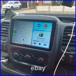 DAB+ 4+64GB CarPlay Android Radio Stereo For Vauxhall Vivaro B Renault Master 3