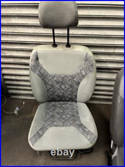 Driver seat vauxhall vivaro renault trafic traffic 03 to 2014 cloth runner van