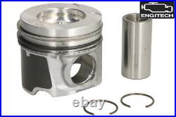 Engine Cylinder Piston With Rings Ent050908050 Engitech I