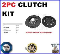 For Nissan Interstar Primastar Renault Master Traffic Movano 2pc Clutch Kit New