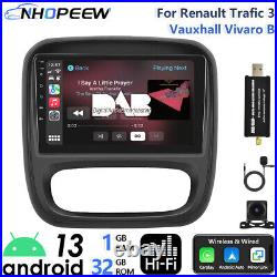 For Vauxhall Vivaro B Renault Master 3 DAB+ CarPlay Android Radio GPS Head Unit For Vauxhall Vivaro B Renault Master 3 DAB+ CarPlay Android Radio GPS Head Unit