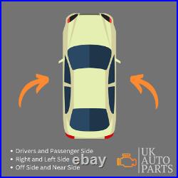 Headlamps Vauxhall Vivaro Van 2006-2015 Chrome Headlights 1 Pair Left & Right