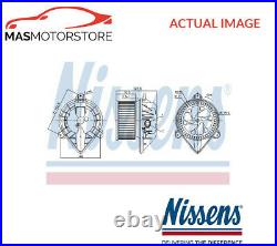 Interior Blower Fan Motor Lhd Only Nissens 87173 P For Opel Vivaro 1.9l, 2.5l, 2l