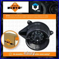 Interior Blower Motor fits OPEL VIVARO A 1.9D 01 to 14 Heater NRF 4409448 New