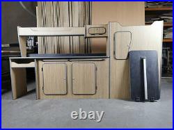LWB Vauxhall Vivaro/Renault Trafic Lightweight Kitchen Cabinets Camper Units Kit