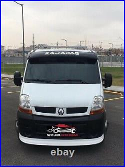 Lower Front Abs Splitter Spoiler Bumper Vauxhall Vivaro/renault Trafic 2014+ Lower Front Abs Splitter Spoiler Bumper Vauxhall Vivaro/renault Trafic 2014+
