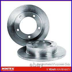 Mintex Rear Brake Discs Solid 280mm Pair MDC2677