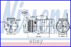 New Compressor air conditioning for NISSAN-OPEL-RENAULT-VAUXHALL 89435 Nissens