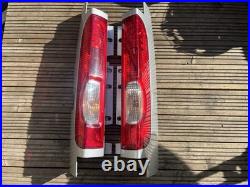 Pair Vauxhall Vivaro Sportive Rear Lights Genuine Trafic 2006-2014 Facelift