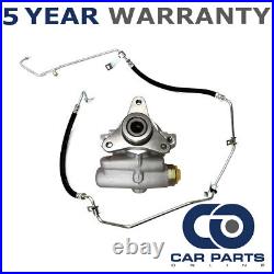 Power Steering Pump + High Pressure Pipe (Aircon Models) CPO Fits Renault Nissan