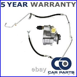 Power Steering Pump + High Pressure Pipe (Aircon Models) CPO Fits Renault Nissan