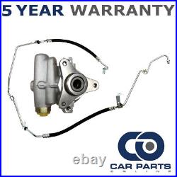 Power Steering Pump + High Pressure Pipe (Aircon Models) CPO Fits Renault Nissan