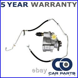 Power Steering Pump + High Pressure Pipe (Aircon Models) CPO Fits Renault Nissan