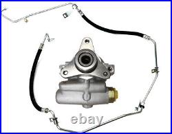 Power Steering Pump + High Pressure Pipe (Aircon Models) CPO Fits Renault Nissan