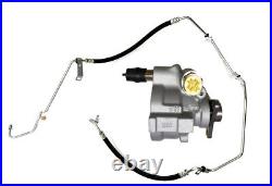 Power Steering Pump + High Pressure Pipe (Aircon Models) CPO Fits Renault Nissan