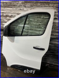 Renault Trafic Vauxhall Vivaro Mk3 Passenger Complete Front Door 369 White #a Renault Trafic Vauxhall Vivaro Mk3 Passenger Complete Front Door 369 White #a