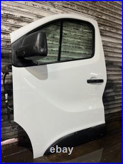Renault Trafic Vauxhall Vivaro Mk3 Passenger Complete Front Door 369 White #a Renault Trafic Vauxhall Vivaro Mk3 Passenger Complete Front Door 369 White #a