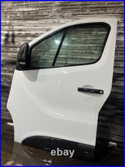Renault Trafic Vauxhall Vivaro Mk3 Passenger Complete Front Door 369 White #a Renault Trafic Vauxhall Vivaro Mk3 Passenger Complete Front Door 369 White #a