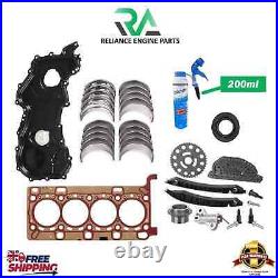 Renault Trafic Vauxhall Vivaro R9m Timing Chain With Engine Rebuild Kit 1.6d