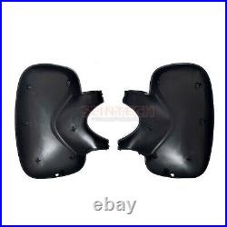 Renault Trafic Wing Mirror Covers LEFT AND RIGHT PAIR Black 20012014 UK seller