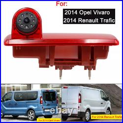 Reverse Camera For Vauxhall Vivaro Renault Trafic Mk3 X82 Brake Light+7 Monitor