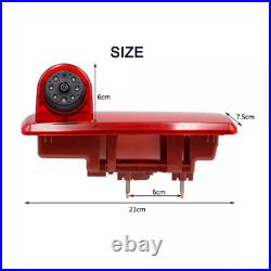 Reverse Camera For Vauxhall Vivaro Renault Trafic Mk3 X82 Brake Light+7 Monitor